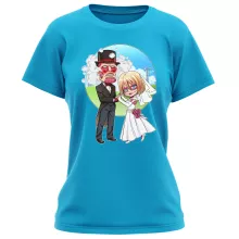 Women T-shirts Manga Parodies