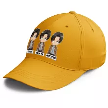 Casquette Livaï Ackerman Caporal-chef « Invincible et...impassible ! » – Parodie L'attaque des Titans