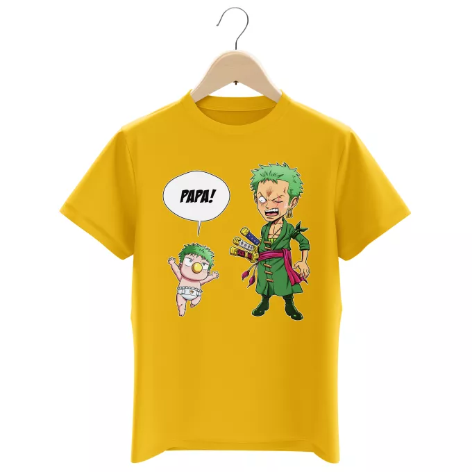 T-shirts Enfants Garçons Parodie One Piece Un fiston démoniaque !! - Zorro Roronoa, Baby Beel
