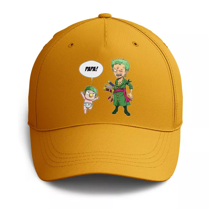 Casquettes Parodie One Piece Un fiston démoniaque !! - Zorro Roronoa, Baby Beel