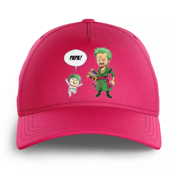 Casquettes Enfants Parodie One Piece Un fiston démoniaque !! - Zorro Roronoa, Baby Beel