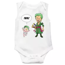 Body bébé Zorro Roronoa « Un fiston démoniaque !! » – Parodie One Piece