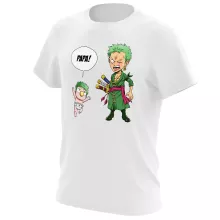 T-shirt Zorro Roronoa « Un fiston démoniaque !! » – Parodie One Piece
