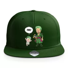 Casquette Zorro Roronoa « Un fiston démoniaque !! » – Parodie One Piece