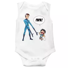 Body bébé Luffy « Un papa Fantastique ! » – Parodie One Piece