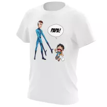 T-shirt Luffy « Un papa Fantastique ! » – Parodie One Piece