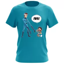 T-shirt Luffy « Un papa Fantastique ! » – Parodie One Piece