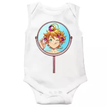 Emma Sleeveless Baby Bodysuit “Emma from Grace Field House” – The Promised Neverland parody