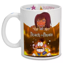 Mug Sasha Braus « Attack on Potato !! » – Parodie Toy Story