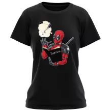 T-shirt Femme « Ennemis immortels... » – Parodie Deadpool