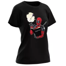 T-shirt Femme « Ennemis immortels... » – Parodie Deadpool