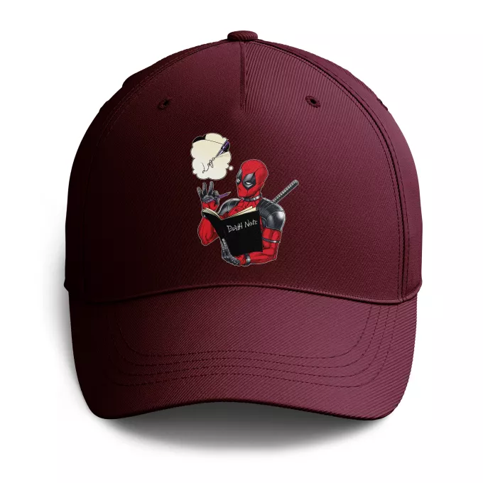 Keps Parodi Deadpool Deadpool, Logan aka Wolverine och Death Note