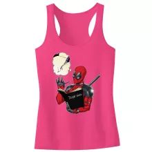 Débardeur Enfant Fille « Ennemis immortels... » – Parodie Deadpool