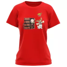 Nezuko Kamado T-shirt för kvinnor – Parodi Kimetsu no yaiba