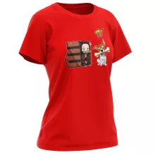 Nezuko Kamado T-shirt för kvinnor – Parodi Kimetsu no yaiba