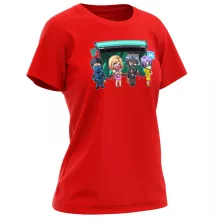Sub-Zero T-shirt för kvinnor – Parodi Mortal Kombat