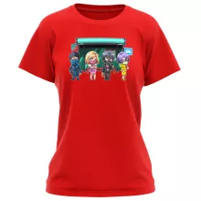 Sub-Zero T-shirt för kvinnor – Parodi Mortal Kombat