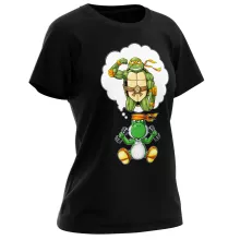 T-shirt Femme « Séance de muscu... vidéoludique ! » – Parodie Yoshi