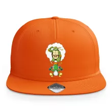 Cap “Yoshi and Michelangelo” – Yoshi parody