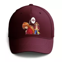 Casquette Kenshin « L'élève dépasse le Maître... » – Parodie One Piece