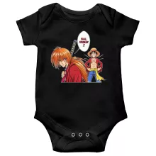 Body bébé manches courtes Parodies Manga