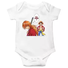 Body bébé Kenshin « L'élève dépasse le Maître... » – Parodie One Piece