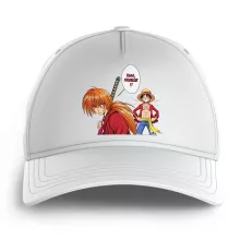Casquette Enfant Kenshin « L'élève dépasse le Maître... » – Parodie One Piece