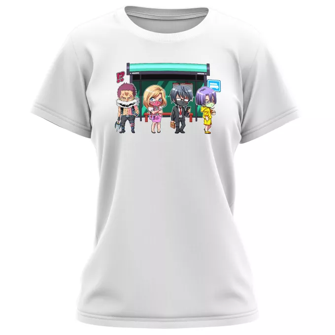 Damen T-shirts Parodie auf One Piece Charlotte Katakuri