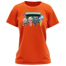 Women T-shirts Manga Parodies