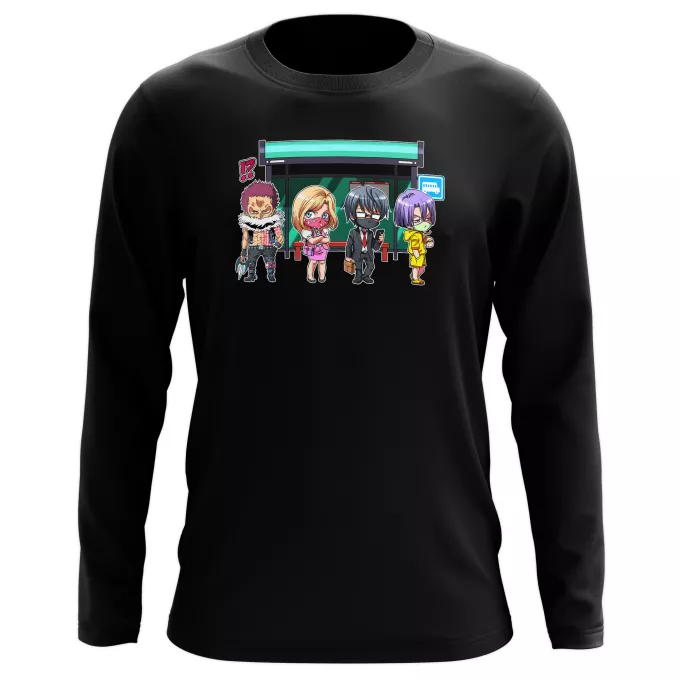 Langarm T-shirts Parodie auf One Piece Charlotte Katakuri