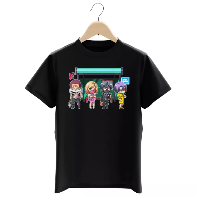 Jungen Kinder T-Shirts Parodie auf One Piece Charlotte Katakuri