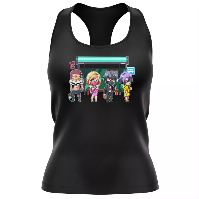 Damen T-shirt Tank top Parodie auf One Piece Charlotte Katakuri