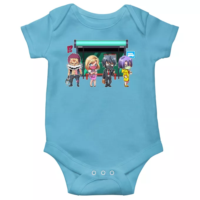 Kurzärmeliger Baby-Bodysuit (Jungen) Parodie auf One Piece Charlotte Katakuri