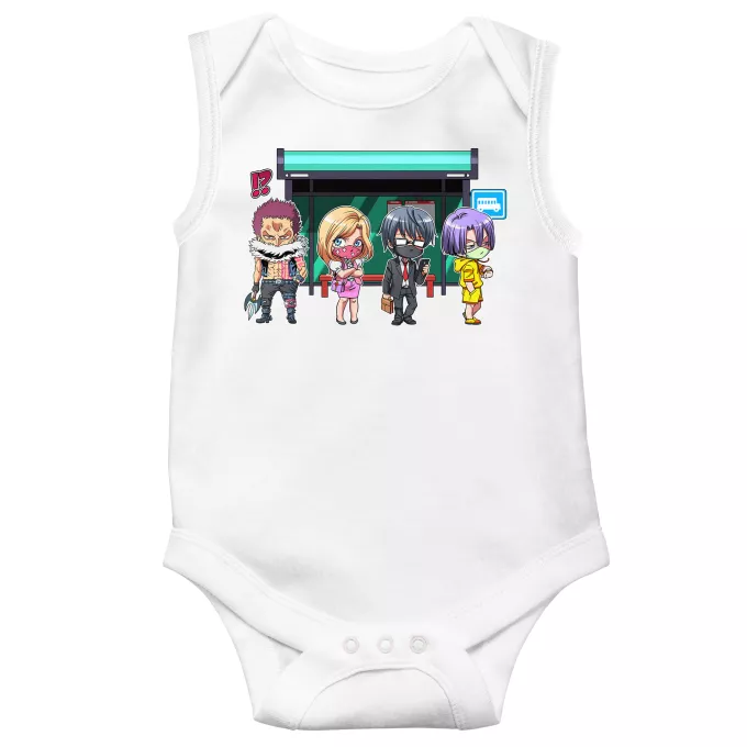 ärmelloser Baby Strampler Parodie auf One Piece Charlotte Katakuri