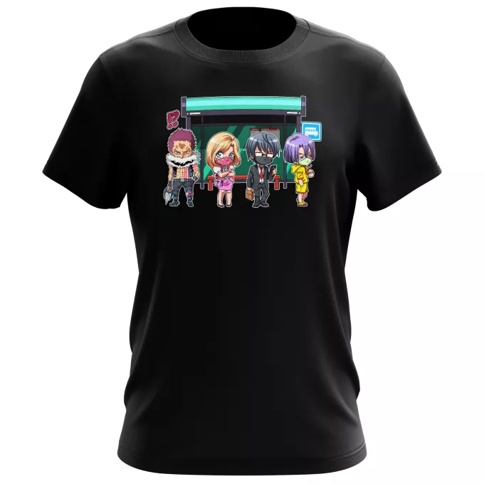 Herren T-shirts Parodie auf One Piece Charlotte Katakuri