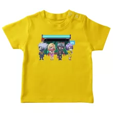 Camisetas bebé Parodias de manga