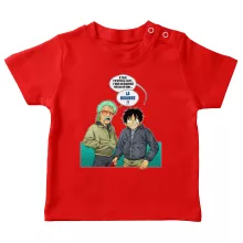 T-shirts bébé Parodies Manga