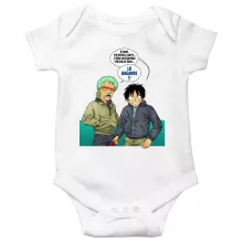 Body bébé Monkey D. Luffy « La Bagarre !! » – Parodie One Piece