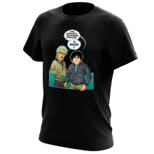 T-shirt Monkey D. Luffy « La Bagarre !! » – Parodie One Piece