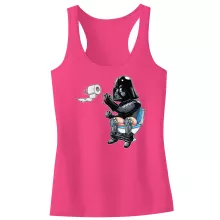 Camiseta Niña sin mangas Anakin Skywalker “Anakin Skywalker aka Darth Vader” – Parodia de Star Wars