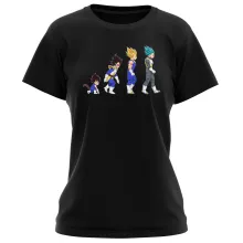 T-shirt Femme Vegeta Super Saiyajin « La Théorie de l'évolution (Prince Edition) » – Parodie Dragon Ball Z