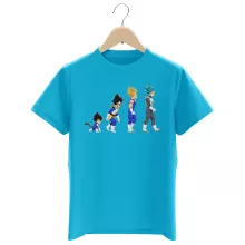 Camiseta Niño de manga corta Vegeta “La Teoría de la Evolución” – Parodia de Dragon Ball Z -DBZ