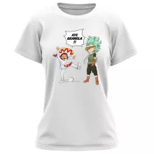 T-shirt Femme Granola « Aye Granola !! » – Parodie Dragon Ball Super