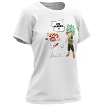 T-shirt Femme Granola « Aye Granola !! » – Parodie Dragon Ball Super