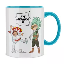 Mug Granola « Aye Granola !! » – Parodie Dragon Ball Super