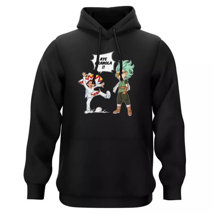 Sweat-shirts à Capuche Parodie Dragon Ball Super Aye Granola !! - Granola l'être le plus puissant de l'univers