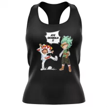Débardeur Femme Granola « Aye Granola !! » – Parodie Dragon Ball Super