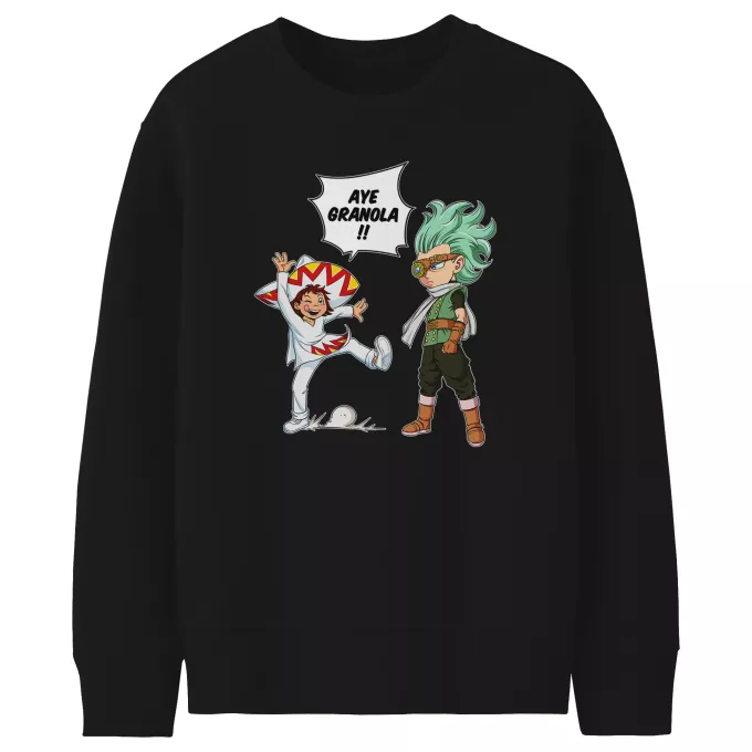 Pulls Enfants Parodie Dragon Ball Super Aye Granola !! - Granola l'être le plus puissant de l'univers