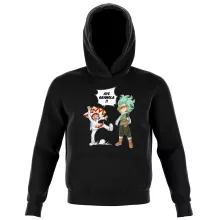 Sweat à capuche Enfant Granola « Aye Granola !! » – Parodie Dragon Ball Super