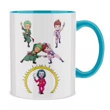 Hisoka Tasse “Hisoka, Der Joker und Zorro” – Parodie auf One Piece